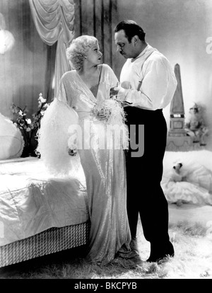 Cena presso otto (1933) Cena a 8 (ALT) Jean Harlow, WALLACE BEERY DNAE 007P Foto Stock