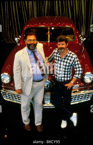 FRANCIS ford coppola (DIR) O/S "tucker" (1988) con George Lucas COPL 016 Foto Stock