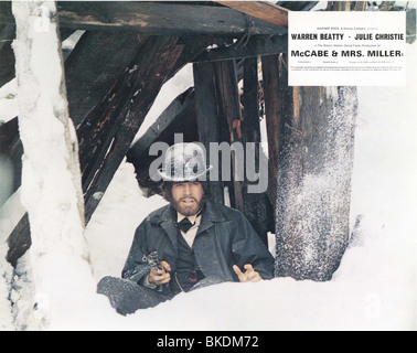 MCCABE e la onorevole Miller (1971) MCCABE & MRS MILLER (ALT) Warren Beatty MMMR 001FOH Foto Stock