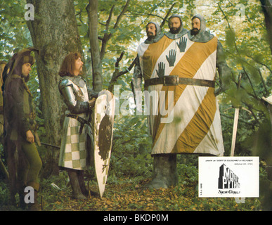 MONTY PYTHON E IL SACRO GRAAL (1975) NEIL INNES, ERIC IDLE, Terry Jones, GRAHAM CHAPMAN, Michael Palin MONY 008FOH Foto Stock