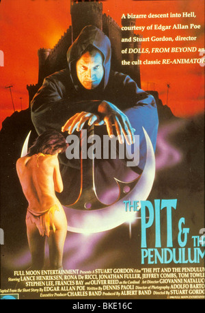 Il pozzo e il pendolo (1990) POSTER PITP 002 Foto Stock