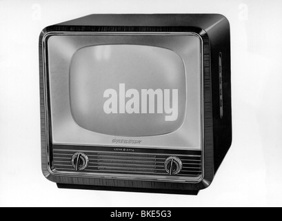 Trasmissione, televisione, televisore Loewe Opta Optaline 619, 1950s, , Foto Stock