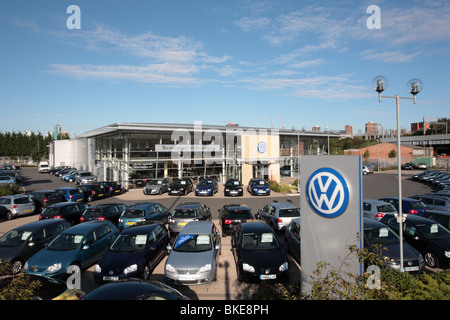 Concessionaria VW, Birmingham Foto Stock