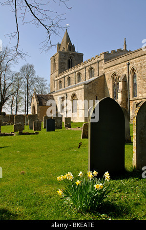 La Chiesa di Sant'Andrea Hambleton, Rutland, England, Regno Unito Foto Stock