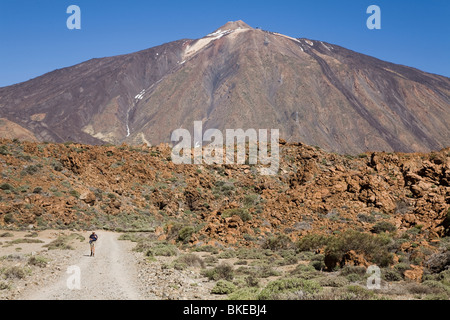 Vista del Teide Tenerife Foto Stock