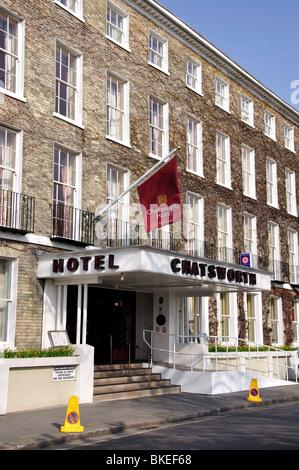 Chatsworth Hotel, la Steyne, Worthing, West Sussex, in Inghilterra, Regno Unito Foto Stock