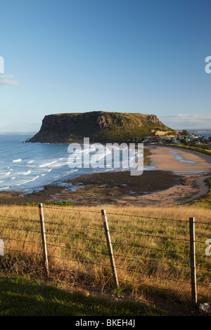 Il dado, testa circolare e Godfreys Beach, Stanley, Northwest Tasmania, Australia Foto Stock