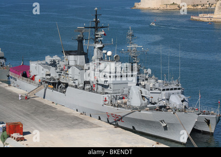 La marina militare italiana frigate artigliere Foto Stock