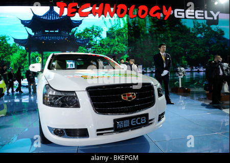 Geely elettronico dell energia di auto a Pechino Auto Show 2010. Foto Stock