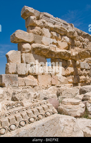 L'antico tempio di Baal, il HELIOPOLIS IN BAALBEC, Libano Foto Stock
