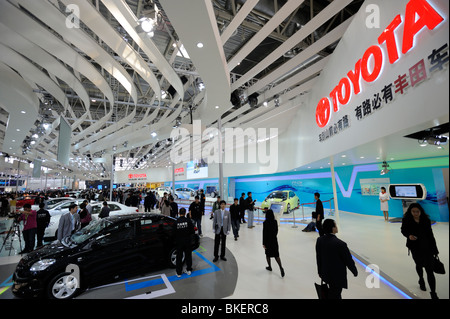 Toyota stand presso il Beijing Auto Show 2010. Foto Stock