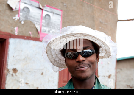 Hobicheka nelle nazioni del sud, nazionalità delle persone e la loro regione di Etiopia Foto Stock