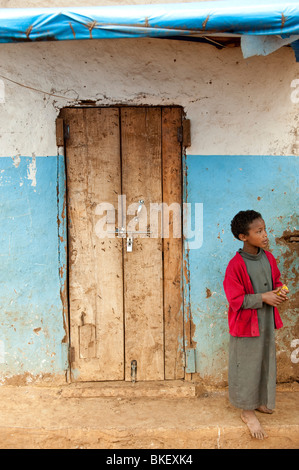 Hobicheka nelle nazioni del sud, nazionalità delle persone e la loro regione di Etiopia Foto Stock