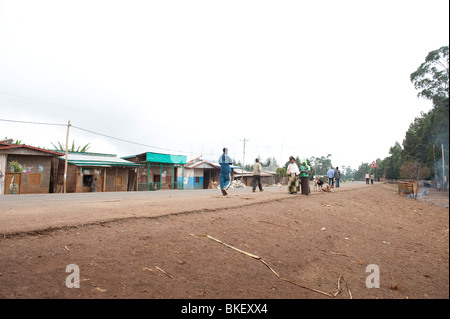 Hobicheka nelle nazioni del sud, nazionalità delle persone e la loro regione di Etiopia Foto Stock