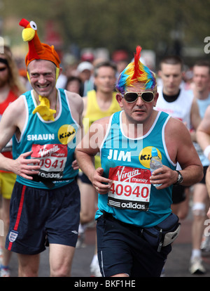 La Virgin London Marathon 2010 Foto Stock