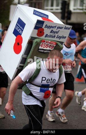 La Virgin London Marathon 2010 Foto Stock