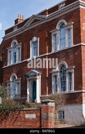 Erasmus Darwin House, Lichfield. Foto Stock