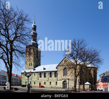 San Petri Chiesa, Soest, Renania settentrionale-Vestfalia, Germania, Europa Foto Stock