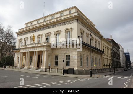 L'Athenaeum Club di Waterloo Place, Londra. Foto Stock