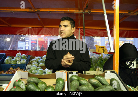 Street Market, Berlino, Germania Foto Stock