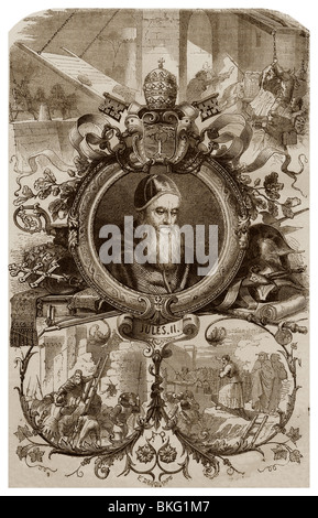 Giulio II (1443-1513): Papa dal 1503 al 1513. Foto Stock