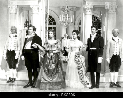 BEAU BRUMMELL (1954) Peter Ustinov, Rosemary Harris, Elizabeth Taylor, JAMES DONALD BBRM 011 P Foto Stock