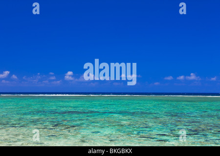 Spiaggia tropicale in Guam Foto Stock