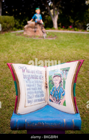 Storybook giardino, la Hunter Valley Gardens, Pokolbin, Nuovo Galles del Sud, Australia. Foto Stock