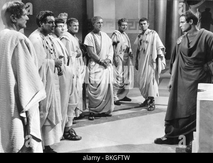 Giulio Cesare (1953) John Gielgud, James Mason, Marlon Brando JUC 015P Foto Stock