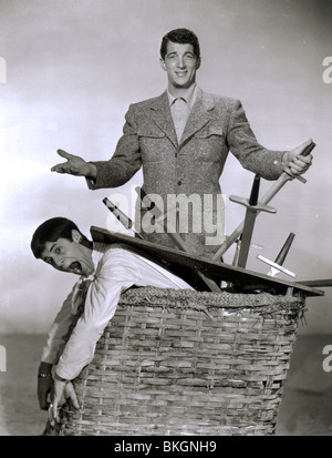 DEAN MARTIN ritratto con Jerry Lewis DNMA 01G GN Foto Stock