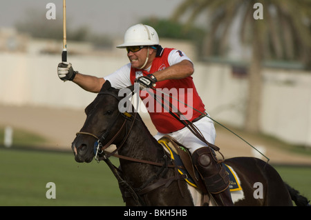 Dubai polo cup aprile 2010 la martina argentina Foto Stock