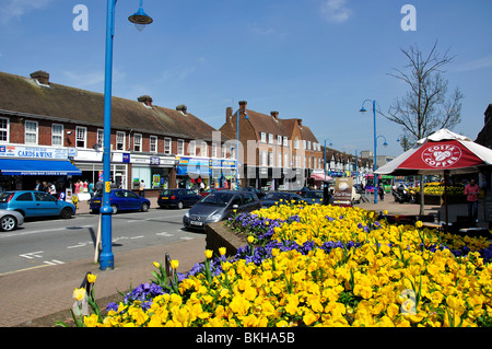 Darkes Lane, Potters Bar, Hertfordshire, England, Regno Unito Foto Stock