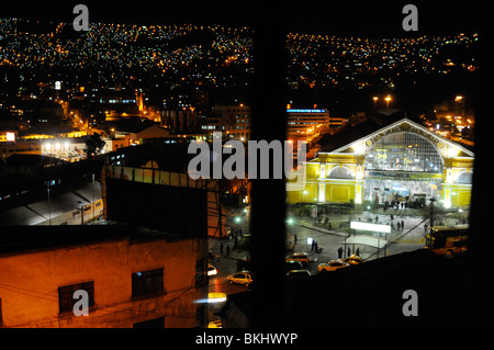 Scena da La Paz - Bolivia Foto Stock