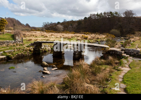 Un vecchio ponte in Devon England Foto Stock