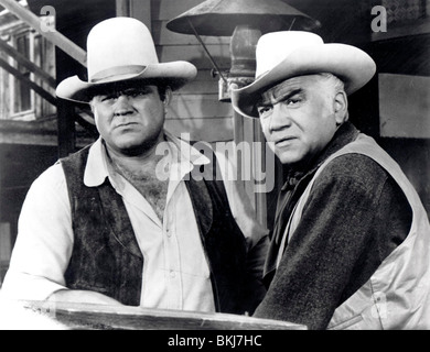 BONANZA (TV) DAN BLOCKER, Lorne Greene BNZ 008 P Foto Stock