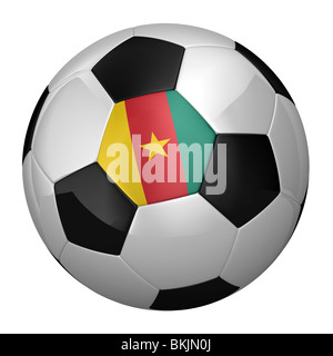 Cameroon Pallone da calcio Foto Stock