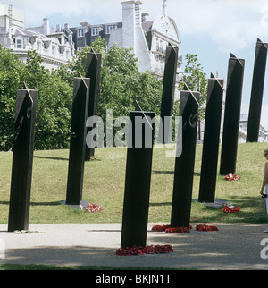 Inghilterra, Londra, Hyde Park Corner, Nuova Zelanda Memoriale di guerra Foto Stock