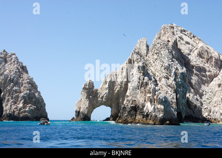Bellissime spiagge e le formazioni rocciose a Cabo San Lucas,Messico Foto Stock