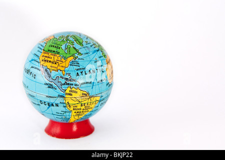 Il globo del terreno (America versione) Foto Stock