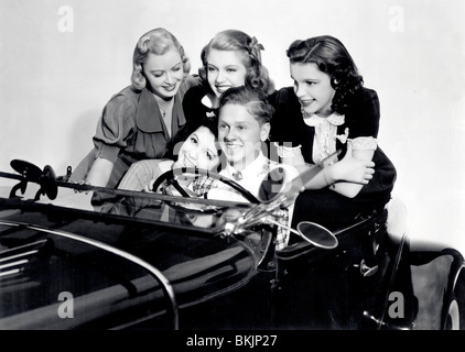 Amore trova ANDY HARDY (1938) CECILIA PARKER, ANN RUTHERFORD, Lana Turner, Mickey Rooney, Judy Garland, GEORGE B SEITZ (DIR) Foto Stock
