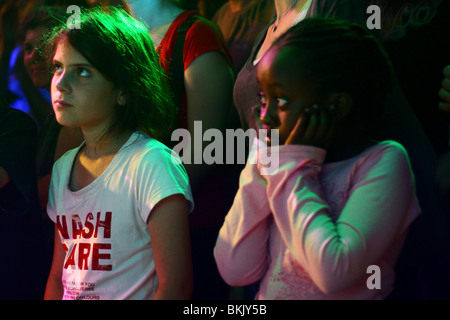 Un black music festival 'Gola rifugiati' ha avuto luogo a Tel Aviv, Foto Stock