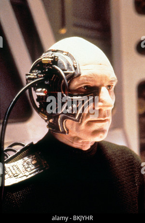 STAR TREK: LA PROSSIMA GENERAZIONE (TV) Patrick Stewart STN 126 Foto Stock