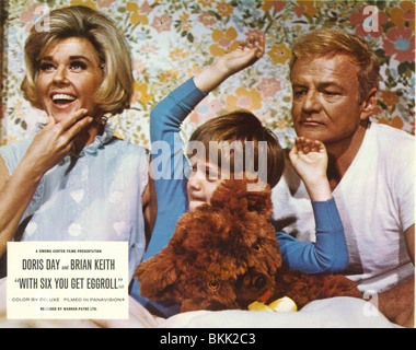 Con sei ottieni uovo rotolo (1968) Doris Day, BRIAN KEITH WSYG 008FOH Foto Stock