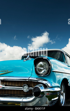 1957 Chevrolet, Bel Air. Chevy. Classic American car Foto Stock