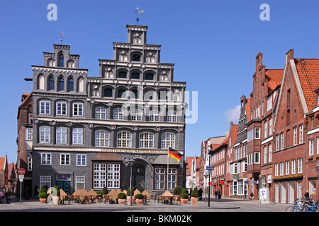 La Camera di Commercio e Industria, Lueneburg, Bassa Sassonia, Germania Foto Stock