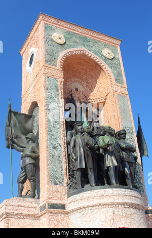 Turchia, Istanbul Ataturk monumento, Beyoglu, quadrato, Place de Taksim Taksim, Foto Stock