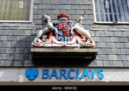 Barclays Bank segno, Regno Unito Foto Stock