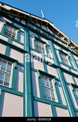 Blue Hotel, Finger Wharf, Woolloomooloo, Sydney, Australia Foto Stock