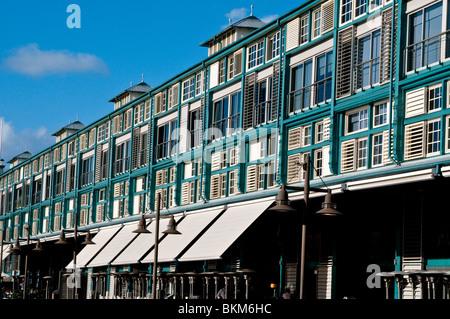 Blue Hotel, Finger Wharf, Woolloomooloo, Sydney, Australia Foto Stock