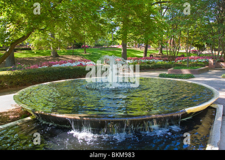 Glencairn giardino in collina della roccia Carolina del Sud Foto Stock